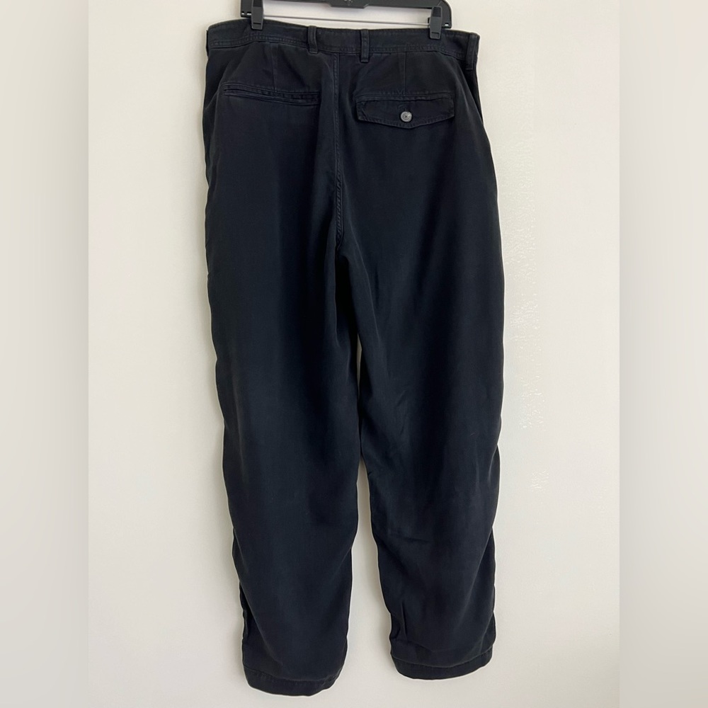 NWT Everlane The Tencel Relaxed Chino in Black Size 14 - Picture 4 of 13